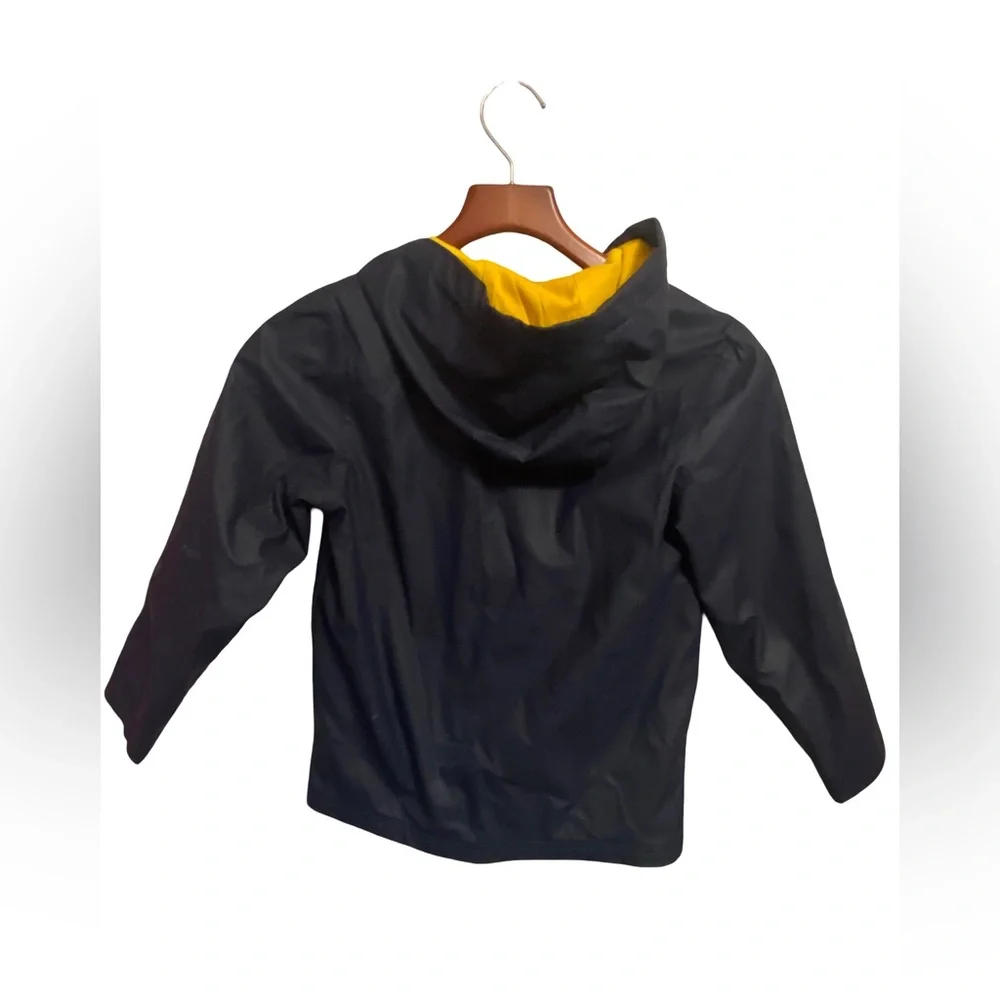 Gymboree Kids Full Zip Lined Rain Jacket Navy Size Small 5/6